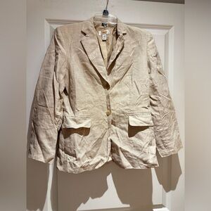 Talbots Irish Linen Blazer Vintage